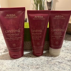 Aveda Gift Set - Cleansing Oil, Moisturizer, body polish